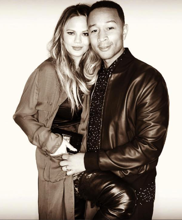 Every Single Tender Moment John Legend and His Wife Chrissy Teigen Shared In 2016

 
